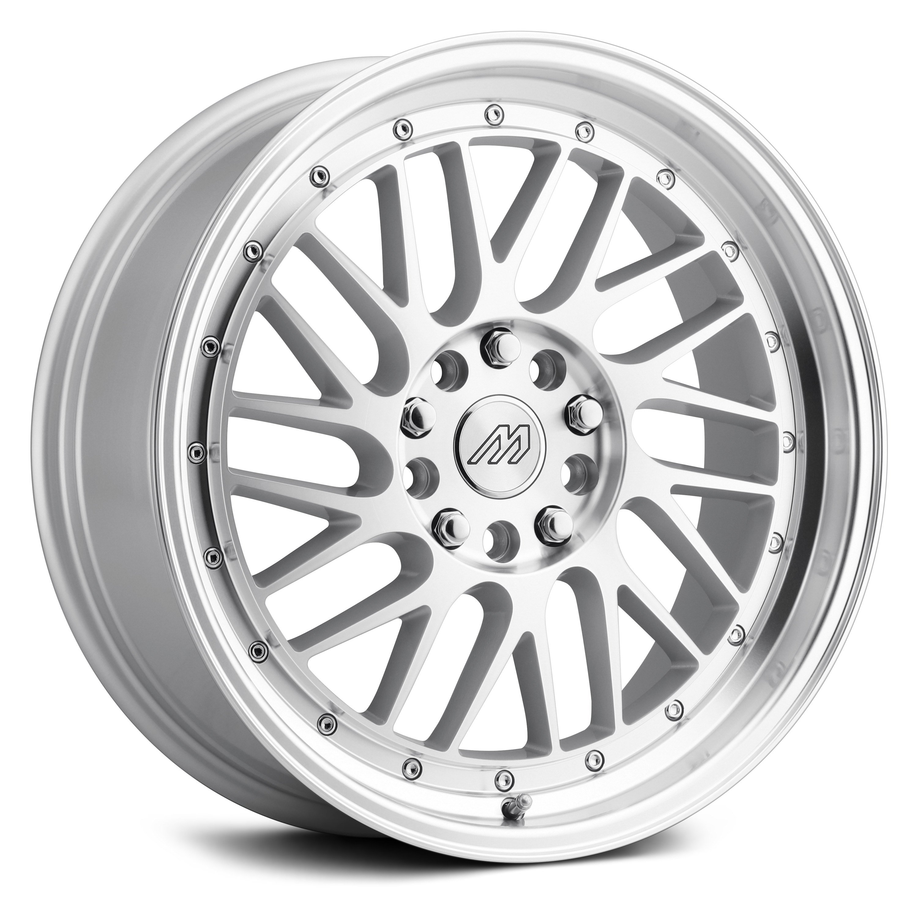 MACHVIT アルミリム MACH PERFORMANCE® MP42 Wheels - Arctic Silver with Machined