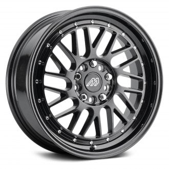 MACH PERFORMANCE® - MP42 Metallic Black with Chrome Rivets