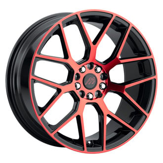 MACH PERFORMANCE® - MP74 Gloss Black with Red Face