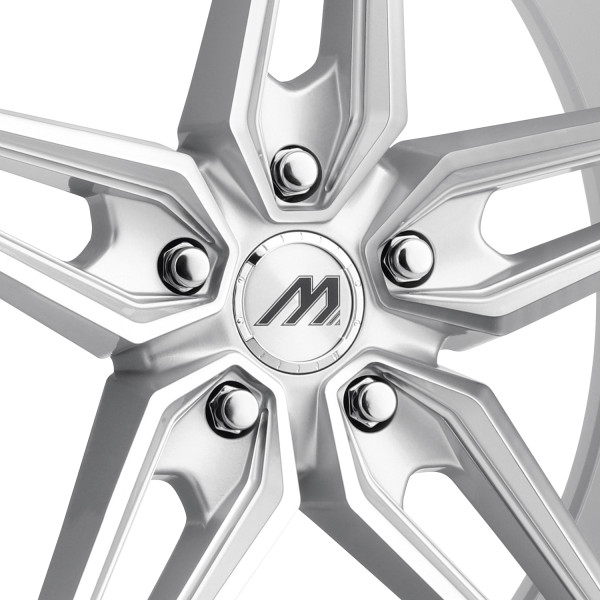 MACH FORGED® MF2 Wheels - Arctic Silver with Machined Face Rims