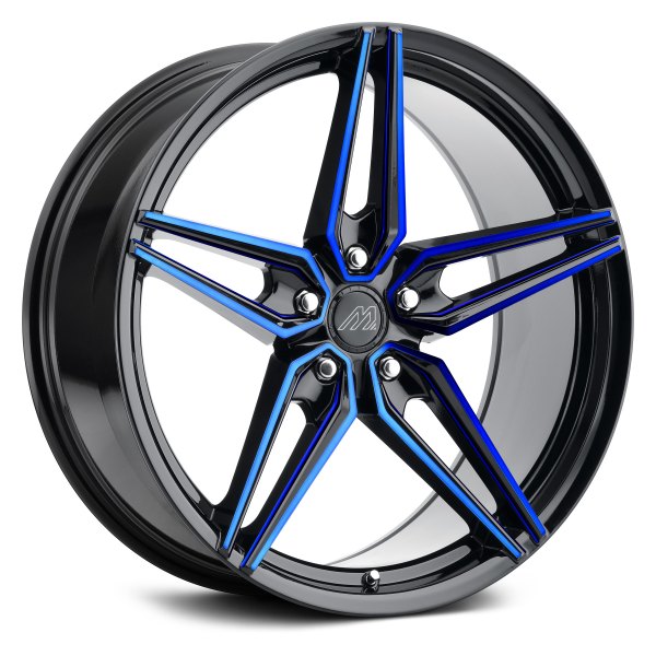 MACH FORGED® - MF2 Gloss Black with Blue Face