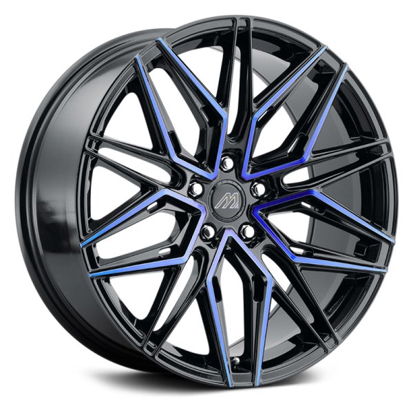 MACH FORGED® - MF6 Gloss Black with Blue Face and Undercut