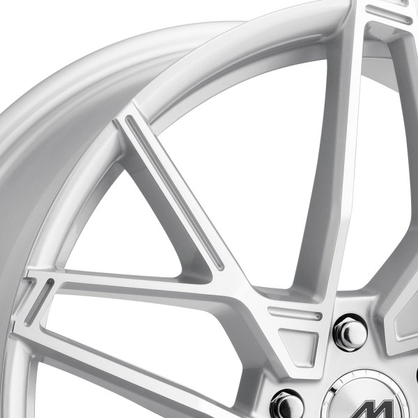 MACH FORGED® MF7 Wheels - Arctic Silver with Machined Face Rims
