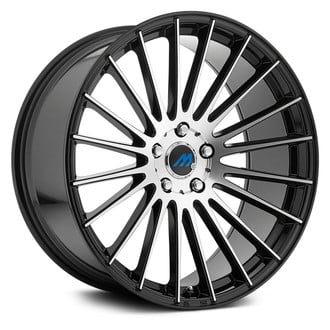 MACH® - ME18 Gloss Black with Machined Face