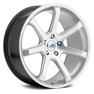 MACHVIT アルミリム MACH® ME7 Wheels - Hyper Silver with Machined Face Rims