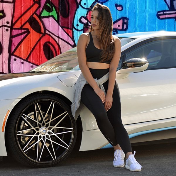 MACH® - ME20 Gloss Black Machined Face on BMW I8