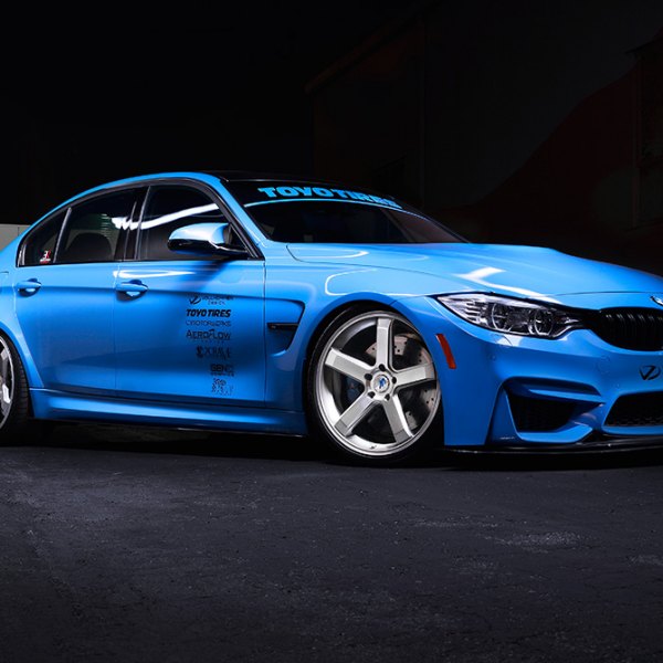 MACH® - ME5 Hyper Silver Machined Face on BMW M3