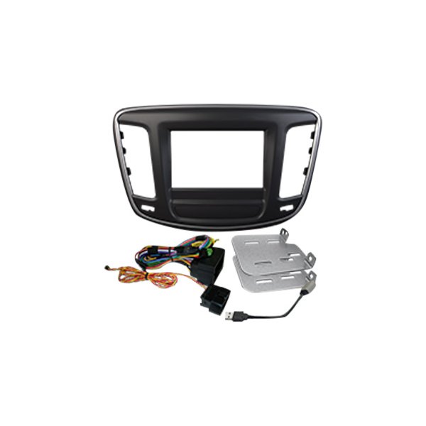 Maestro® - Double DIN Black Stereo Dash Kit with Interface Adapter