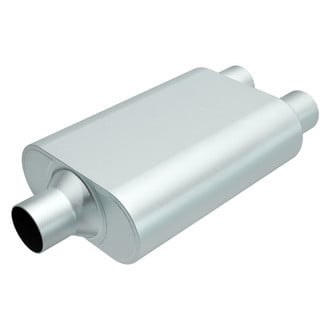 MagnaFlow® - Aluminized Steel Oval Gray Exhaust Muffler