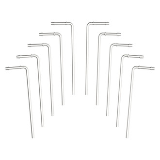 MagnaFlow® - Stainless Steel 90 Degree Bent Exhaust Hangers (0.5" Diameter, 10" Length)