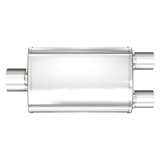 MagnaFlow® - XL Series Stainless Steel Oval Satin Gray Exhaust Muffler