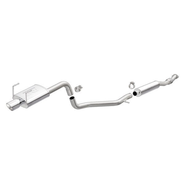 MagnaFlow® - Touring Series™ Stainless Steel Cat-Back Exhaust System, Fiat 500