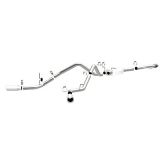 MagnaFlow® - MagnaFlow Series™ Stainless Steel Cat-Back Exhaust System with Split Side Exit