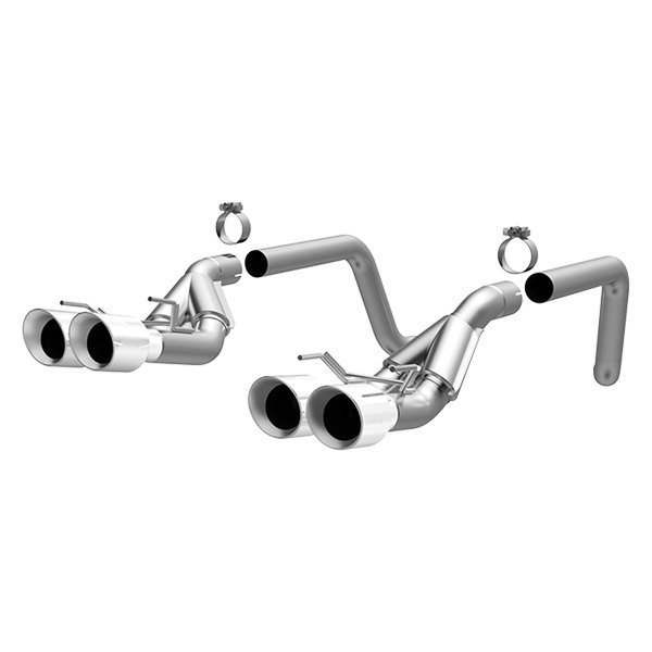 MagnaFlow® - Race Series™ Stainless Steel Axle-Back Exhaust System, Chevy Corvette