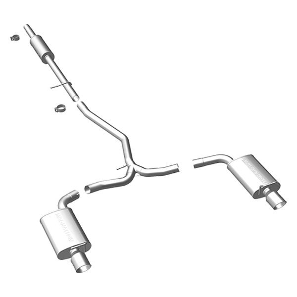 MagnaFlow® - MagnaFlow Series™ Stainless Steel Cat-Back Exhaust System