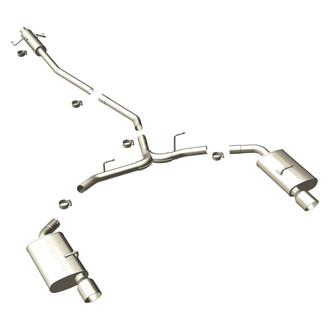 MagnaFlow® - Street Series™ Stainless Steel Cat-Back Exhaust System with Split Rear Exit
