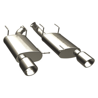 MagnaFlow® - Street Series™ Stainless Steel Axle-Back Exhaust System with Split Rear Exit