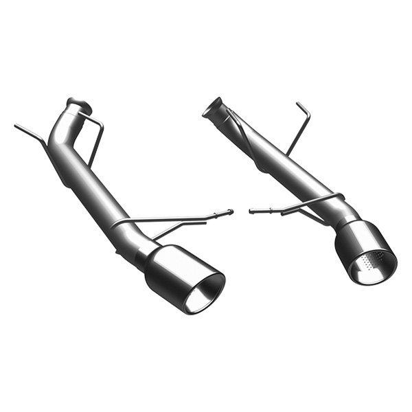 MagnaFlow® - Race Series™ Stainless Steel Axle-Back Exhaust System, Ford Mustang