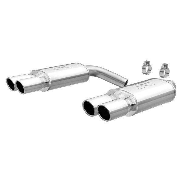 MagnaFlow® - Street Series™ Stainless Steel Axle-Back Exhaust System, Chevy Corvette