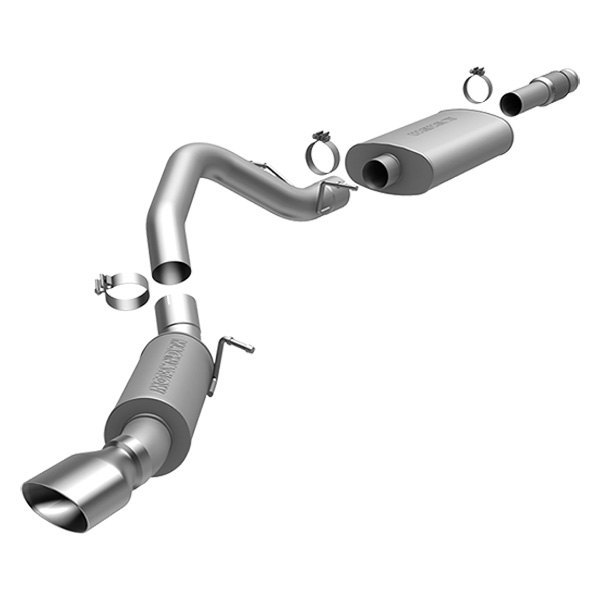 MagnaFlow® 15626 - MagnaFlow Series™ Stainless Steel Cat-Back Exhaust ...