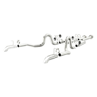 MagnaFlow® - Street Series™ Stainless Steel Cat-Back Exhaust System with Split Rear Exit