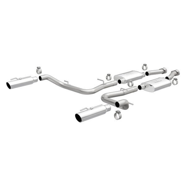 MagnaFlow® - Street Series™ Stainless Steel Cat-Back Exhaust System, Ford Mustang