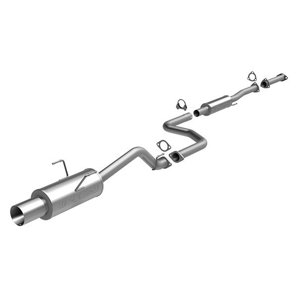 MagnaFlow® - Street Series™ Stainless Steel Cat-Back Exhaust System, Honda Civic