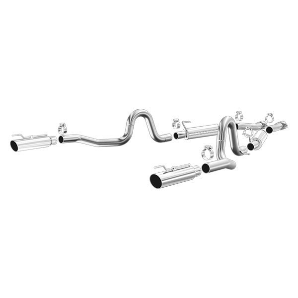 MagnaFlow® - Competition Series™ Stainless Steel Cat-Back Exhaust System, Ford Mustang