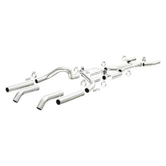 MagnaFlow® - Street Series™ Stainless Steel Crossmember-Back Exhaust System with Split Rear Exit