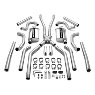 MagnaFlow® - Street Series™ Stainless Steel Crossmember-Back Exhaust System with Split Rear/Side Exit