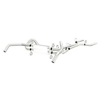 MagnaFlow® - Street Series™ Stainless Steel Crossmember-Back Exhaust System with Split Rear Exit
