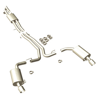 MagnaFlow® - MagnaFlow Series™ Stainless Steel Cat-Back Exhaust System with Split Rear Exit