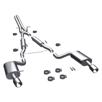 MagnaFlow® - Touring Series™ Stainless Steel Cat-Back Exhaust System with Split Rear Exit