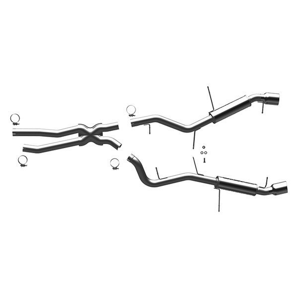 MagnaFlow® - Sport Series™ Stainless Steel Cat-Back Exhaust System, BMW 3-Series