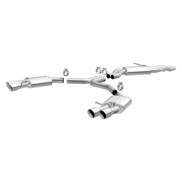 MagnaFlow® - Touring Series™ Stainless Steel Cat-Back Exhaust System, Audi S5