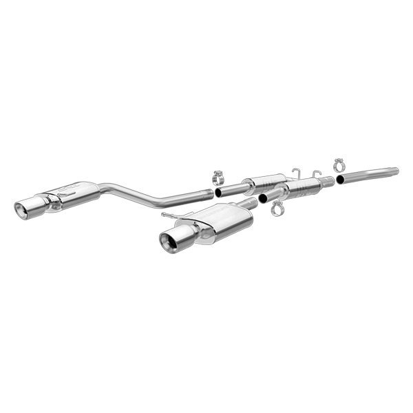 MagnaFlow® - Touring Series™ Stainless Steel Cat-Back Exhaust System, Audi A4