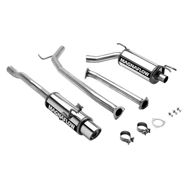 MagnaFlow® - Street Series™ Stainless Steel Cat-Back Exhaust System, Honda Civic