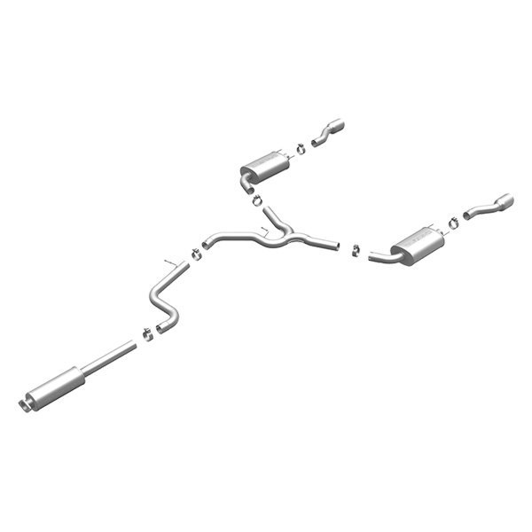 MagnaFlow® - Street Series™ Stainless Steel Cat-Back Exhaust System, Chevy Impala