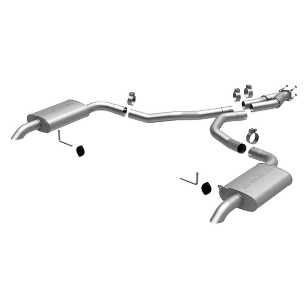 MagnaFlow® - Street Series™ Stainless Steel Cat-Back Exhaust System, Chevy Corvette