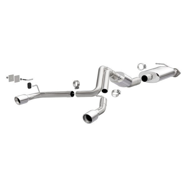 MagnaFlow® - MagnaFlow Series™ Stainless Steel Cat-Back Exhaust System, Hummer H2