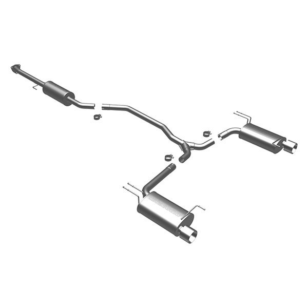 MagnaFlow® - Street Series™ Stainless Steel Cat-Back Exhaust System, Honda Accord