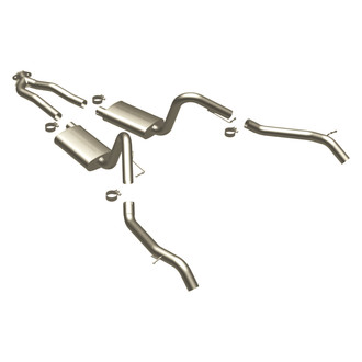 MagnaFlow® - Street Series™ Stainless Steel Cat-Back Exhaust System with Split Rear Exit