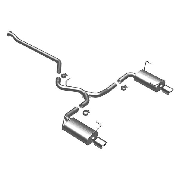 MagnaFlow® - Street Series™ Stainless Steel Cat-Back Exhaust System, Subaru WRX