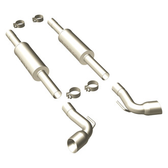 MagnaFlow® - Street Series™ Stainless Steel Cat-Back Exhaust System with Split Side Exit