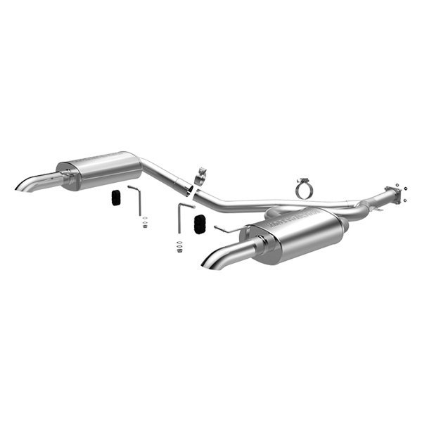 MagnaFlow® - Street Series™ Stainless Steel Cat-Back Exhaust System, Chevy Corvette