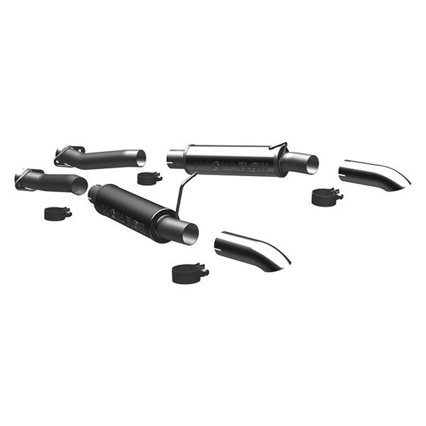 MagnaFlow® - Competition Series™ Stainless Steel Cat-Back Exhaust System, Ford Mustang
