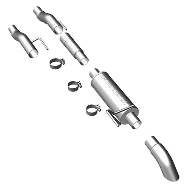 MagnaFlow® - Off-Road Pro Series™ Stainless Steel Cat-Back Exhaust System, Ford F-150