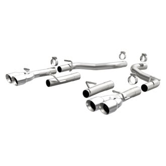 MagnaFlow® - Race Series™ Stainless Steel Axle-Back Exhaust System with Quad Rear Exit