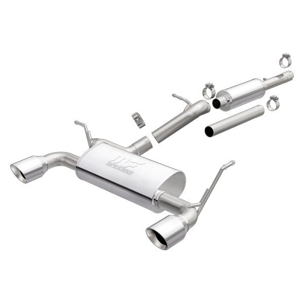 MagnaFlow® - MagnaFlow Series™ Stainless Steel Cat-Back Exhaust System, Jeep Wrangler
