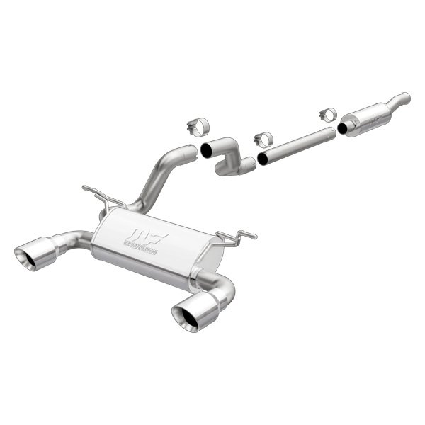 MagnaFlow® - MagnaFlow Series™ Stainless Steel Cat-Back Exhaust System, Jeep Wrangler